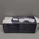 SAHEYER Side Sleeper Pillow with Arm Holes, 2 in 1 Shoulder Relief System for Rotator Cuff Pain, Memory Foam Pillow for Adults with 3 Arm Place Hole - for Side, Back and Stomach, Black