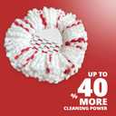 [2026 New Version] Mop Head Replacement - 40% More Cleaning Power, 3 Pack Spin Mop Replacement Head for Easy Wring 1-Tank System, Easy Cleaning, Microfiber and Machine Washable