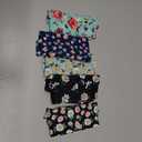 voenxe 5-Pack Seamless Women Underwear Thongs Lady Breathable Comfort Panty Soft Laser Cut Undie L