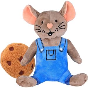 If You Give Mouse a Cookie Plush, 4" Cookie and Mouse Plush 2PCS, Book Buddies Stuffed Animal are The for Children and Teachers, Small