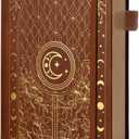 TIEFOSSI Dotted Journal Notebook, 160gsm 190 Numbered Thick Paper, A5 Hardcover Dotted Grid Diary for Women Men Work Writing, Journaling, Drawing, 5.8 x 8.3 in