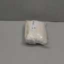 decorUhome Cozy Faux Fur Spring Throw Pillow Covers 20x20 Set of 2 Decorative Soft Plush Striped Modern Farmhouse Boho Couch Pillow Cases with Velvet Back for Sofa Bed Living Room, Cream White