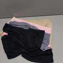 Fruit Of The Loom Women's Plus Size Fit for Me 4 Pack Microfiber Slip Short Panties, Assorted, 9