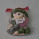 Ikasus Plush Stuffed Princess Doll with Clothes, Hat & Skirt, Cute Soft Cuddle Baby Girl Doll for Kids, Green