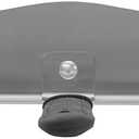 NU2U Products Partial Baffle Door, made of Pure #304 Stainless steel with Heat grip,Fits only Dome* Pizza Ovens 