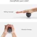 2" Mini Massage Ball, 5 Speeds Vibrating Massage Roller Ball for Palm, Hand, Foot, Leg, Neck, Back, Trigger Point Muscle Therapy Ball for Myofascial Release, Plantar Fasciitis Relief, Blue