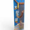 FlexiSnake Drain Weasel Sink Snake Hair Clog Remover Tool, Pipe, Bathroom, Bathtub Cleaner, 18-inch, Made in the USA, 5 Wands and Removable Handle