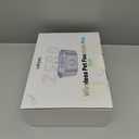 uahpet Wireless Cat Water Fountain Stainless Steel Pro, External Pump Battery Operated Pet Waterer, Dog Drinking Dispenser with Water Level Window, 67oz/2L