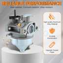 16100-Z0L-853 Carburetor Compatible with Honda GCV160A GCV160LA GCV160LA0 Manual Choke Engines Replace 16100-Z0L-852 16100-Z0L-851