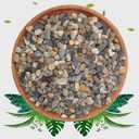 2lbs Fish Tank Rocks, 1/5 Inch Pea Gravel for Fish Tank, Decorative River Rocks for Aquarium Succulent Cactus Plant Vase Fillers Soil Cover and Outdoor Landscaping Stones (Mixed color pebble)