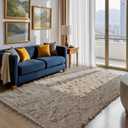 Fluffy Rug Shaggy Area Rug, Beige 4x6 Area Rugs for Bedroom, Small Bedside Rug, Soft Fluffy Shaggy Entryway Throw Rugs for Living Room Bedroom Kids Room Home Decor