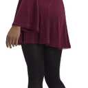 No nonsense Women's Super Opaque Control Top Tights 90 Denier Soft High Waist Pantyhose (XL)