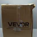 VEVOR 8 Gallon Waste Oil Drain Tank, Industrial Fluid Drain Tank with Adjustable Funnel Height, Portable Oil Drainer with Wheels, Fluid Fuel Transfer Drainage for Auto Repair Shops, Garages, Red