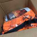 Carstens Real Tree AP Camo 3-Piece Crib Sheet Set, Orange