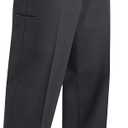 Red Kap Men's Cell Phone Pocket Pant (38W x 34L, Black)