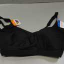 Warner's womens Easy Does It Underarm Smoothing With Seamless Stretch Wireless Lightly Lined Comfort Rm3911a Bra, Rich Black, X-Large US