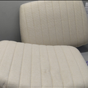 Simenmax Home Office Desk Chair, Mid-Century Inspired Adjustable Swivel Comfy Upholstered,Beige