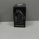 Large 95 OZ Water Bottle with Straw, Portable Handle, BPA Free, Eco-Friendly, Perfect for Sports and Fitness (1pack-Black)