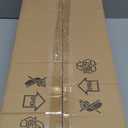 Modern Brushed Brass Linear Chandelier Green Striped Glass Shade 5-Lights Gold Mid Century Sputnik Globe Pendant Light Farmhouse Ceiling Hanging Light Fixture Dining Room Kitchen Island