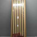 Avana Modern Acoustic Wood Wall Panels 47.2 x 12.6 Inch Black Oak Acoustic Panels 1 PC Wall Panels for Interior Wall Decor for Homes, Offices, Studios Sturdy and Durable Wood Panels for Wall, Natural