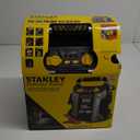 STANLEY J5C09 Portable Power Station Jump Starter 1000 Peak Amp Battery Booster, 120 PSI Air Compressor, USB Port, Battery Clamps