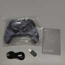 EasySMX X15 PC Controller - Enhanced Wireless Bluetooth Controller with Hall Joysticks/Hall Triggers/RGB Lighting - No Stick Drift, No Dead Zone - Work for Windows PC, Android, Steam and Switch (black)