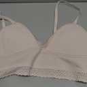 Maidenform Women's Pure Comfort Wireless Lace Longline Bralette, Lightly Lined Convertible Bra (32B)