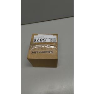 Sweejar Kitchen Canisters Ceramic Food Storage Jar, Stackable Containers with Airtight Seal Wooden Lid for Serving Ground Coffee, Tea, Sugar, Spice and More - 5 Fl Oz(Gray)