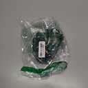 C7 Christmas Lights Outdoor 10ft - Warm White & Clear LED String Lights with 10 Vintage Bulbs, Waterproof Green Wire for Roofline, Patio, Xmas Tree, Halloween, Holiday Decor