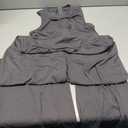 CIDER Jumpsuits for Women Sleeveless Wide Leg Overalls Dressy Crewneck One Piece Jumpsuits with Pockets Summer Fall, Small