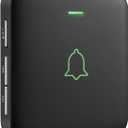 AVANTEK Mini Doorbell Add-on Plug-in Receiver, Black, CR-1