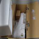 LEIVI Electric Bidet Toilet Seat with Wireless Remote and Side Panel, Multiple Spray Modes, Adjustable Heated Seat, Warm Water and Air Dryer, Auto LED Nightlight, Round (Silver)