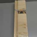 Floating Book Shelves for Wall, 16.5 inch Natural Wood Nursery Shelves for Book Storage, Solid Pine Wooden Floating Bookshelf for Bedroom Living Room, Set of 3, Unfurnished - DIY