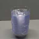 bUCLA 50Pack Clear Plastic Small Bowls - 8oz Disposable Ice Cream/Salsa/Dipping/Dessert/Sauce/Small Serving Bowls for Party