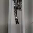 KOREDA Slim Gold Band Compatible for Apple Watch Band 38mm 40mm 41mm 42mm 44mm 45mm 46mm 49mm Series 11 10 9 8 7 SE Ultra Women, Thin Metal Dressy Jewelry Bracelet with Bling Diamond for iWatch Series 6/5/4/3/2/1 (Silver)