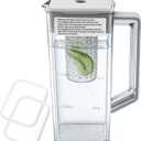 DA97-21261H Water Pitcher Compatible with samsung Refrigerators RF29BB8600QL, RF30BB6600QL, RF30BB660012, etc Refrigerator Water Pitcher, Includes 2 Spare Sealing Rings, Leak-Proof