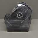 Dynta Bread Box 2 Pack Bread Storage Container Airtight Recording Time Bread Box for Kitchen Countertop Plastic Bread Keeper with Lid for Homemade Bread, Toast, Loaf, Cookies (Grey)