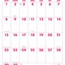 2024 Monster Grid Deluxe Wall Calendar