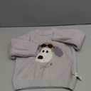 DAVE&BELLA Toddler Baby Girl Boy Knit Sweater, Cute Animal-Themed Plush Pullover Sweater Fall Winter Crewneck Long Sleeve Top 2-3T