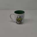 Silver Buffalo Keroppi Popcorn Name 25oz Jumbo Curved Ceramic Mug (Grey/Multi)