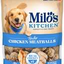 Milo's Kitchen Chicken Meatballs Dog Treats, 18-Ounce, BBDate: 05-01-2027