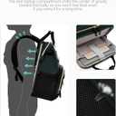 LOVEVOOK Laptop Backpack for Women, 15.6'' Waterproof Nurse Bag Teacher Work Backpack Purse for Women, Travel Computer Backpack for College Office Business Ladies