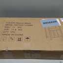 LIDYUK Record Player Stand, Vinyl Record Storage Table End Table with Display Shelf Holds up to 130 Albums, Large Nightstand Wood Turntable Stand Cabinet Side Table for Living Room, Bedroom, Black