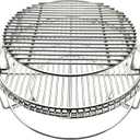 Multi-Level Grate for Big Green Egg Large,Kamado Joe Classic Charcoal Grill