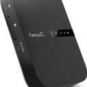 NewQ Filehub AC750 Travel Router: Portable Hard Drive SD Card Reader & Mini WiFi Range Extender for Travel | Wireless Access External Harddrive & USB Storage Device to Backup Photo & Files from iPhone