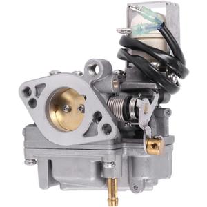 Carburetor for Yamaha 15HP 20hp F15/F20 4-Stroke Outboard engines,Ref No.6AH-14301-00 6AH-14301-01, fit for Tohatsu/Nissan 15HP (2000-2007) 4 Stroke boat Motors carb