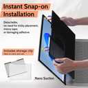 Mamol Magnetic Privacy Screen for 14.4 inch Microsoft Surface Laptop Studio, Removable Anti Spy Glare Blue Light Filter, Surface Laptop Studio 2/1 Privacy Screen Protector 14 in