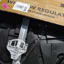 A-Premium Power Window Regulator with Motor and Panel Replacement for Jeep Liberty 2008-2012(6 Pin Connector) Front Right Passenger Side