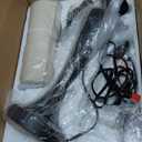 30 Inch Black Table Lamp Single, 3-Way Dimmable Touch Control Living Room Lamps with USB A+C Ports and AC Outlet, Tall Bedside Lamps for Nightstand, Modern Metal Bedroom Lamp, Bulb Included