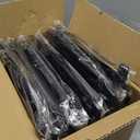 GUANJUNE Clothes Pants Hangers, Space-Saving Skirt Holders with 360 ° Swivel Hooks, Adjustable Clips, Trouser Hangers, Clothes Coat Garment Jeans Hangers (30 Pack, Black)